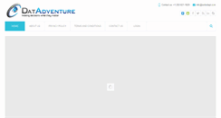 Desktop Screenshot of datadventure.com